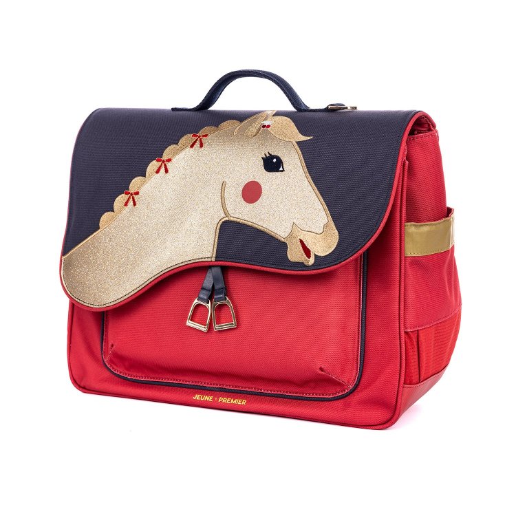 Фото 3 Портфель Jeune Premier It Bag Midi Saddle Bag (красный) 131361 Jeune Premier ITD25242