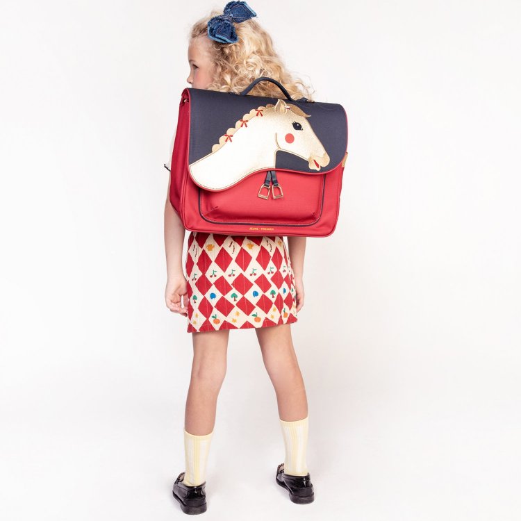 Фото 5 Портфель Jeune Premier It Bag Midi Saddle Bag (красный) 131361 Jeune Premier ITD25242