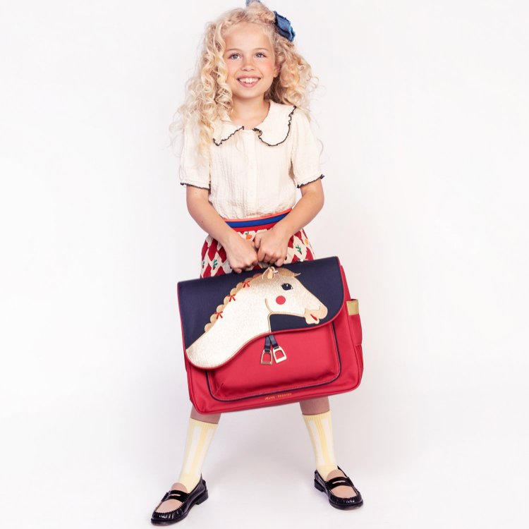 Фото 6 Портфель Jeune Premier It Bag Midi Saddle Bag (красный) 131361 Jeune Premier ITD25242