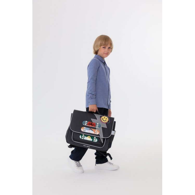 Фото 11 Портфель Jeune Premier It Bag Midi Skate (серо-синий) 131355 Jeune Premier ITD25247