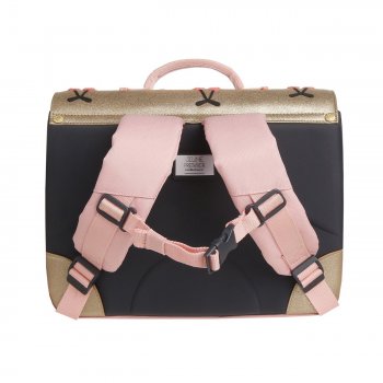 Фото 2 Портфель Jeune Premier для дошкольников It Bag Mini Cherry Pompon (золотой с вишенками) 74204 Jeune Premier ITN21127