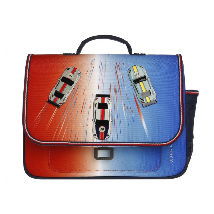 Jeune Premier Портфель для дошкольников It Bag Mini Racing Club (красный с голубым)