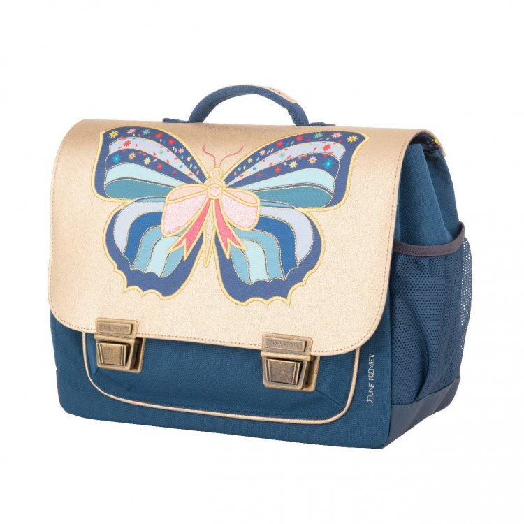 Фото 2 Портфель Jeune Premier Classic Midi Butterfly (бабочка на синем) 85444 Jeune Premier CLD22160