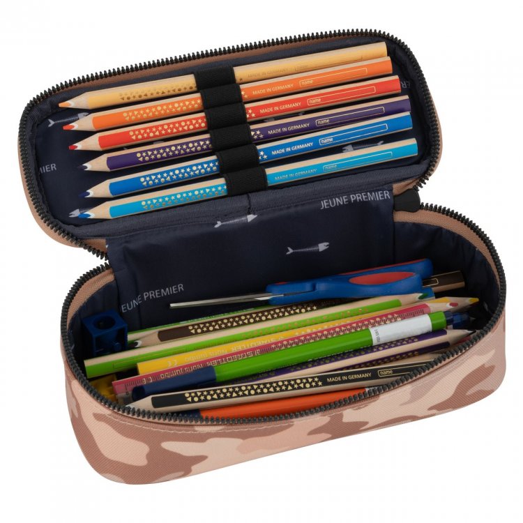 Фото 2 Пенал Jeune Premier Pencil Box Wildlife (песочный камуфляж с принтом) 85443 Jeune Premier PB022192