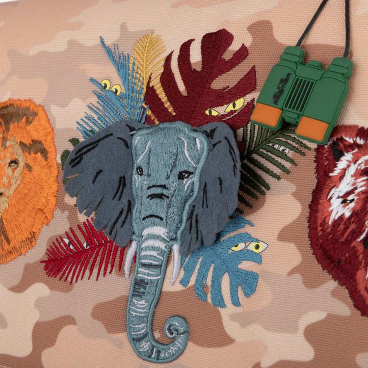 Фото 3 Пенал Jeune Premier Pencil Box Wildlife (песочный камуфляж с принтом) 85443 Jeune Premier PB022192