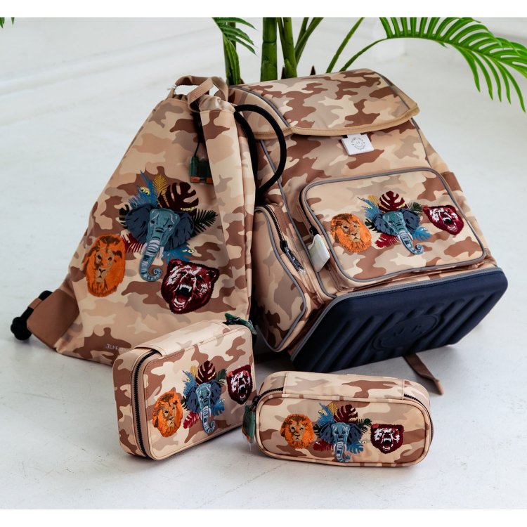 Фото 4 Пенал Jeune Premier Pencil Box Wildlife (песочный камуфляж с принтом) 85443 Jeune Premier PB022192