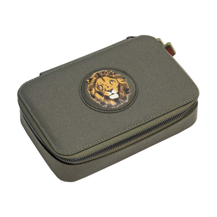 Пенал Jeune Premier Pencil Box Filled Big Five (хаки со львом) 136057 Jeune Premier PF024220 