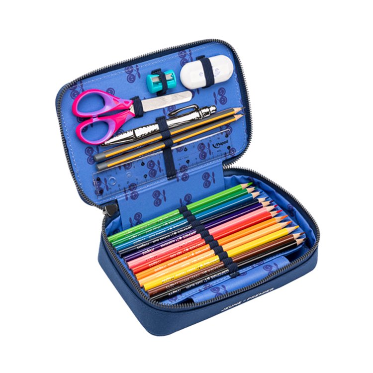Фото 4 Пенал Jeune Premier Pencil Box Filled Camp Life (зеленый) 131318 Jeune Premier PF025243