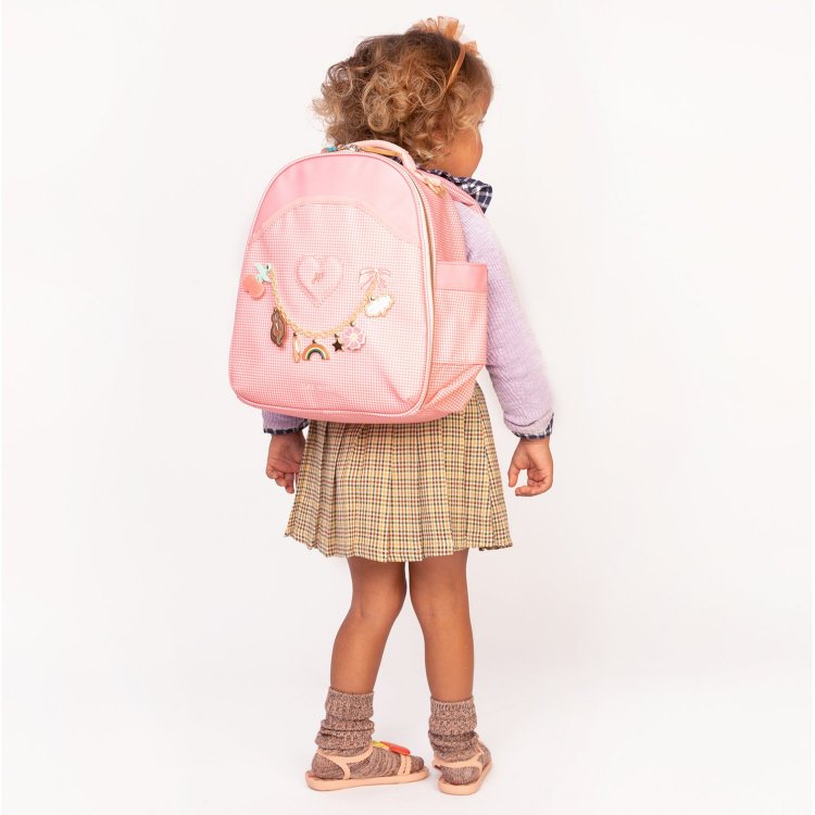 Фото 6 Рюкзак Jeune Premier для дошкольников Backpack Ralphie Vichy Love Pink (розовый) 103819 Jeune Premier RA023198