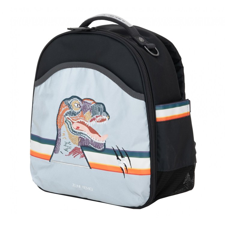 Фото 4 Рюкзак Jeune Premier Backpack Ralphie Reflectosaurus (серый с динозавром) 104444 Jeune Premier RA023208
