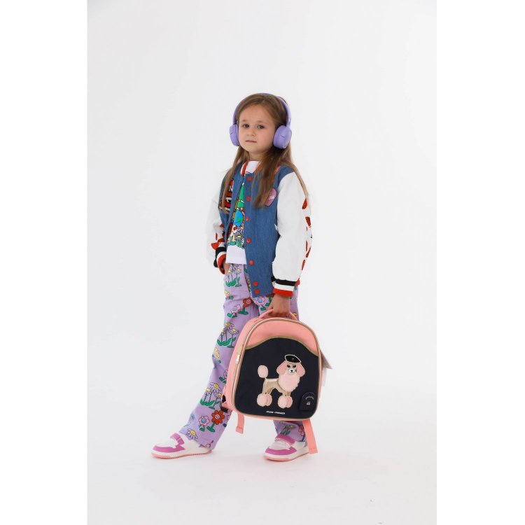 Фото 4 Рюкзак Jeune Premier Backpack Ralphie Pet-à-Porter (розовый с пуделем) 131345 Jeune Premier RA025239