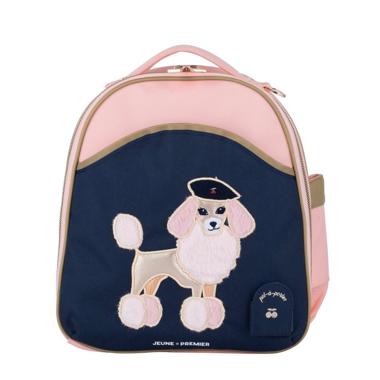 Jeune Premier Рюкзак Backpack Ralphie Pet-à-Porter (розовый с пуделем)