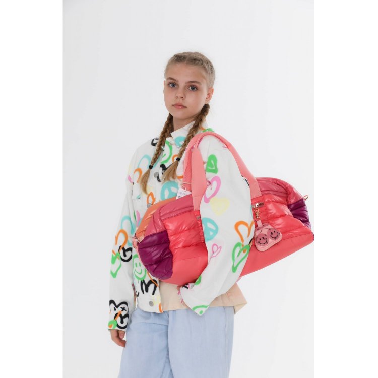 Фото 3 Сумка Caroline Weekend Bag Puffer Pink (розовый) 131317 Jeune Premier WB025241