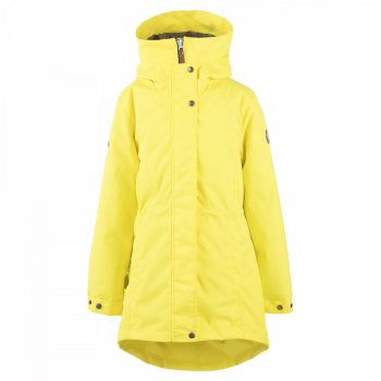 Kerry Куртка-парка демисезонная для девушек FANNY (желтый)