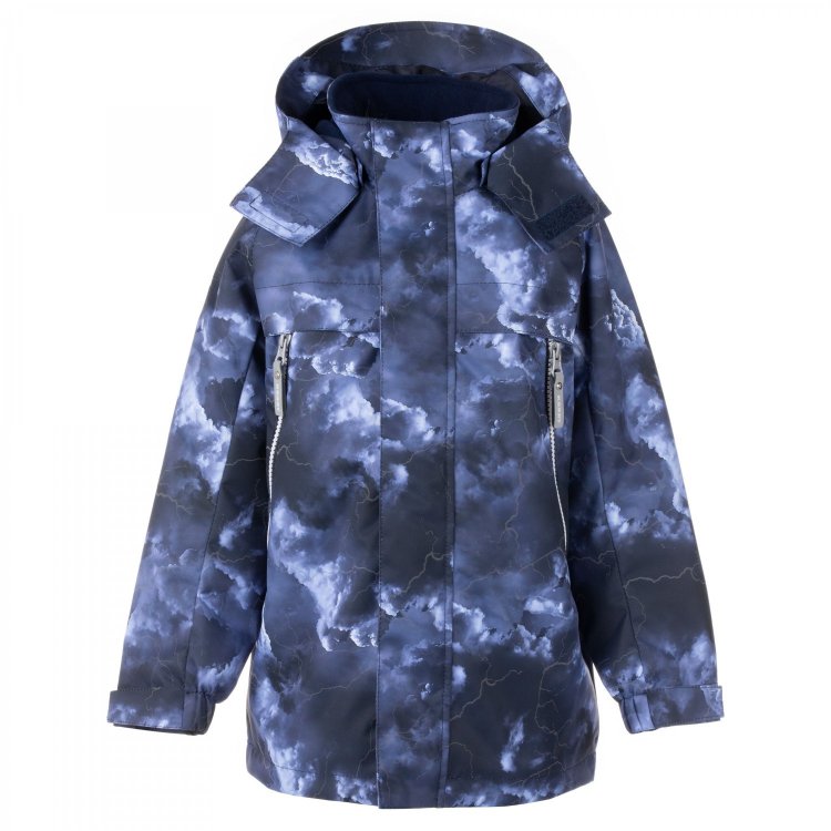 Kerry Куртка-парка демисезонная Sea (темно-синий с принтом)