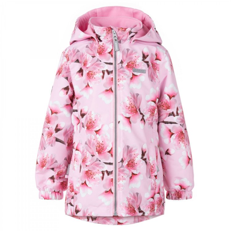 Kerry Куртка-парка демисезонная Sunny (розовый с принтом)