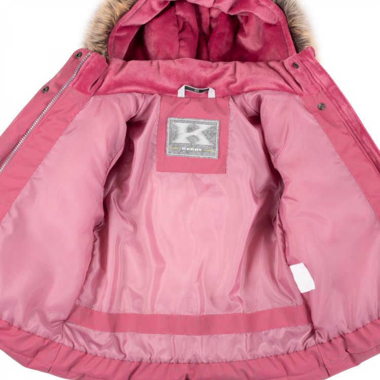 Фото 3 Куртка Kerry Eliza (темно-розовый со светоотражающим принтом) 93555 Kerry K22429 6010