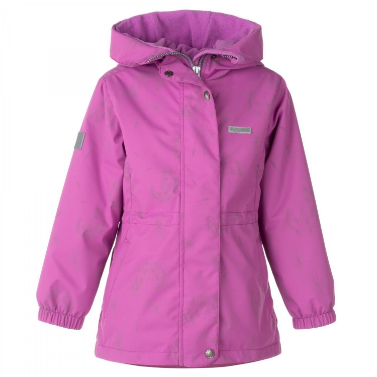 Kerry Куртка-парка демисезонная MARITA (темно-розовый со светоотражающим принтом)