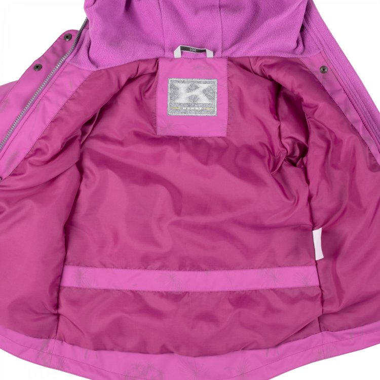 Фото 3 Куртка-парка демисезонная MARITA (темно-розовый со светоотражающим принтом) 94482 Kerry K23026 3614