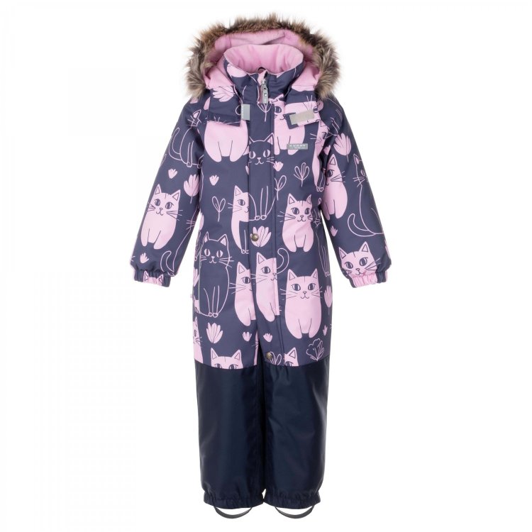Комбинезон FRIA (темно-серо-синий/розовый)