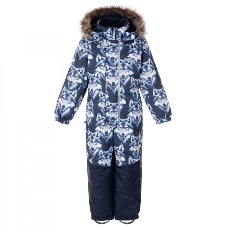 Комбинезон RAY (темно-синий, серо-голубой)