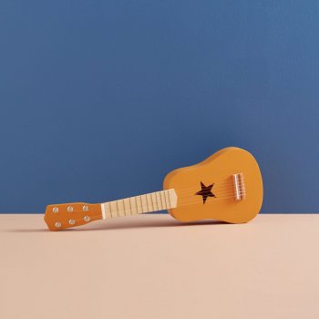 Фото 2 Игрушечная гитара, 53 см (желтый) 61861 Kids Concept 1000518