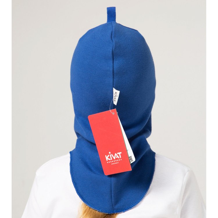 Фото 3 Шапка-шлем Kivat хлопковый со вставками (голубой) 85331 Kivat 442 62 V