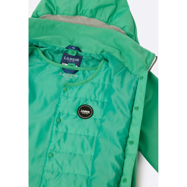 Фото 5 Куртка-ветровка + утепленный жилет Star Sydvest (зеленый) 114585 Lassie 7100105A-8870