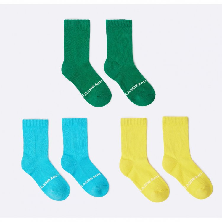 Lassie Комплект Insect: носки 3 пары (желтый, зеленый, голубой)