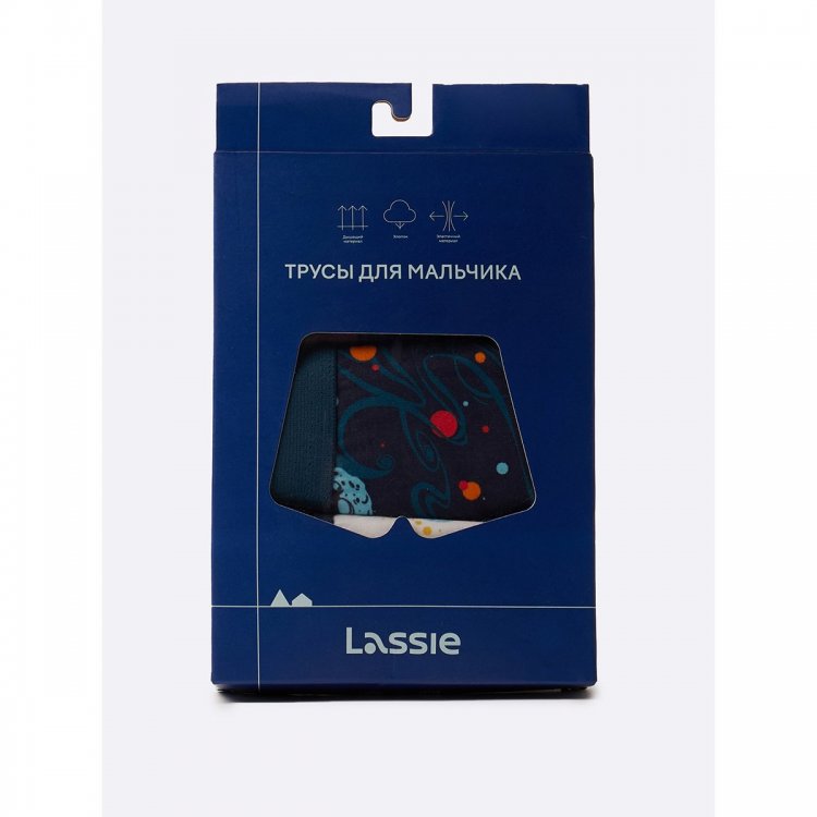 Фото 6 Трусы Lassie Ovi 3 шт (синий) 123048 Lassie 73203219-6960