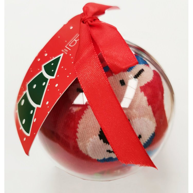 Фото 2 Подарочный шар с колготами (красный) 112170 LB LB 335