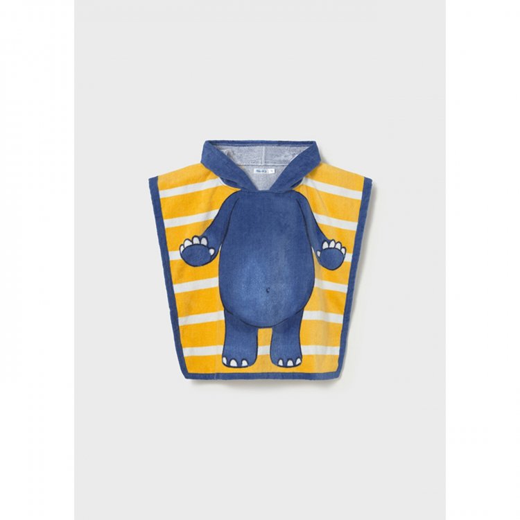 Полотенце (темно-синий бегемот)