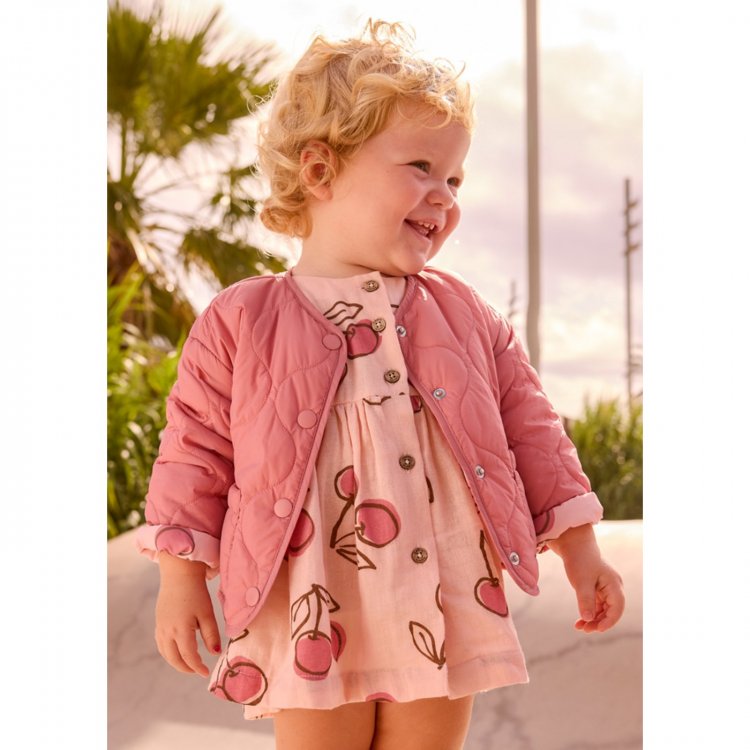 Куртка двусторонняя (розовый)