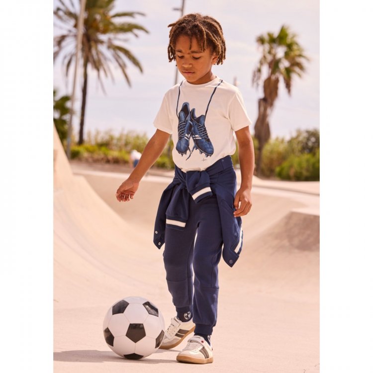 Брюки спортивные (темно-синий)