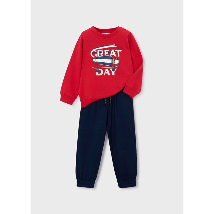 Спортивный костюм (красный)