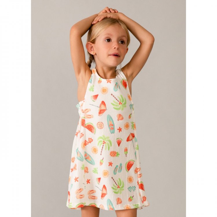 Платье (разноцветный)