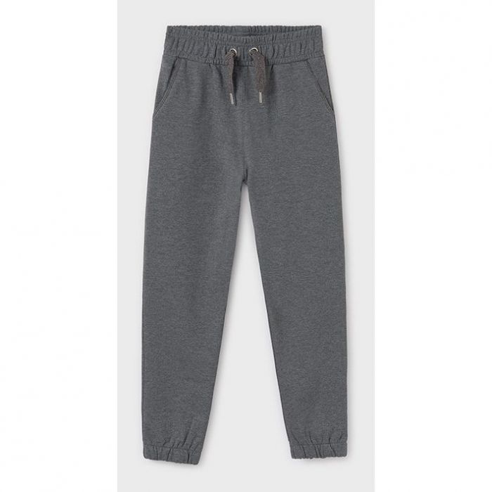 Брюки спортивные (серый меланж)