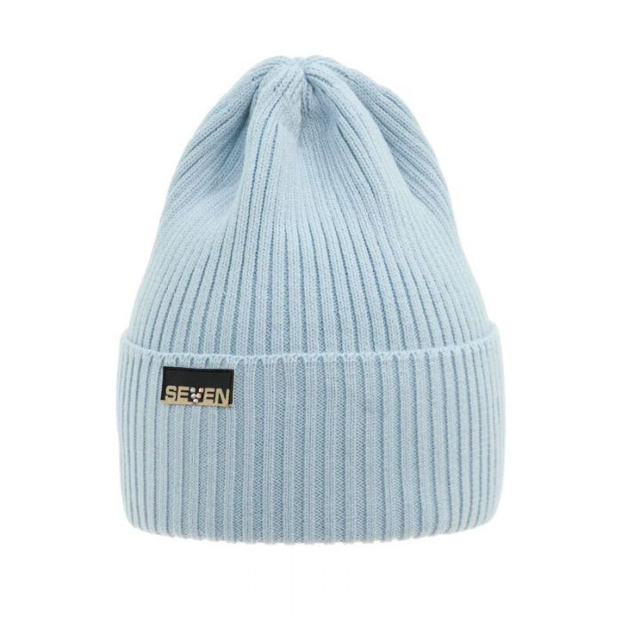 Шапка Севиль (бледно-джинсовый)