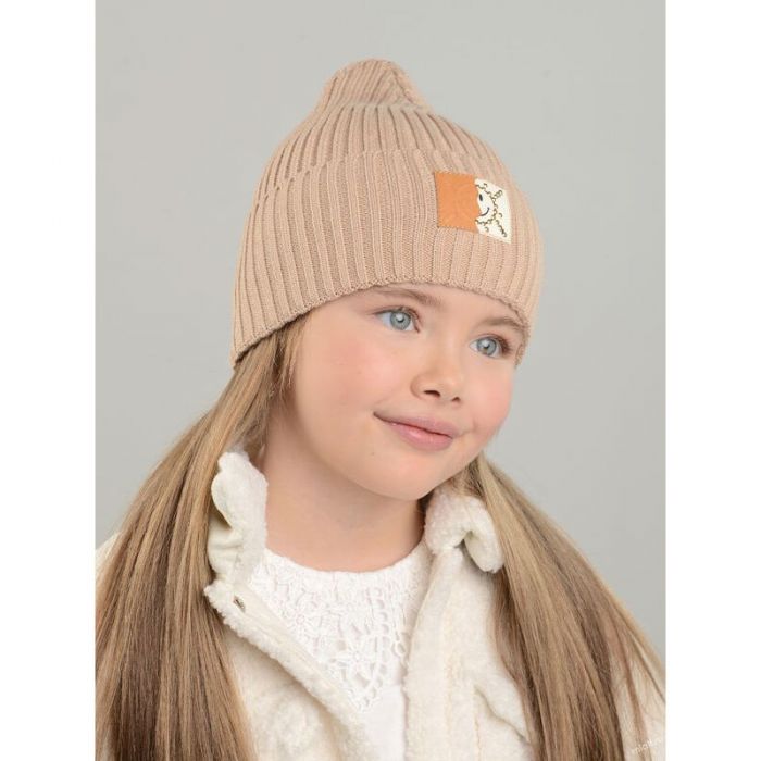 Шапка Солнечная (бежевый)
