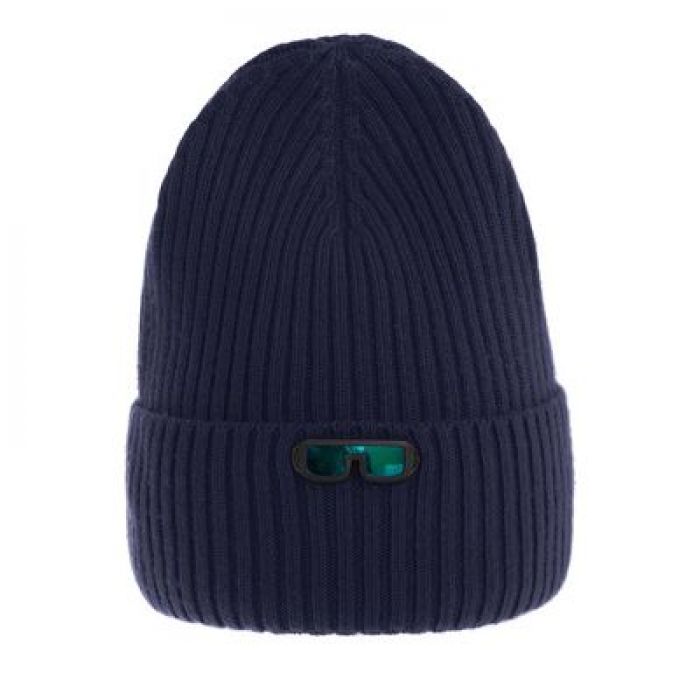 Шапка Бумер (тёмно-синий)