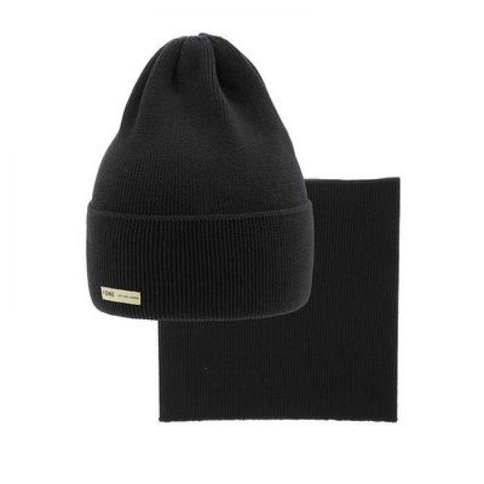 Комплект Fone: шапка+снуд (чёрный)