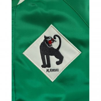 Фото 4 Куртка-бомбер утепленная Panther (зеленый) 66860 Mini Rodini 2121010375