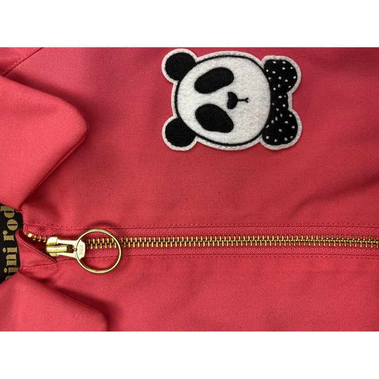 Фото 6 Уценка, точки на ткани. Куртка Panda (розовый) 78001 Mini Rodini 2121010628 U-B