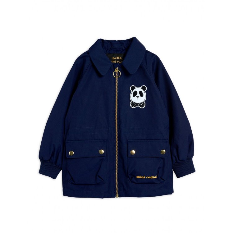 Mini Rodini Куртка Panda (темно-синий)