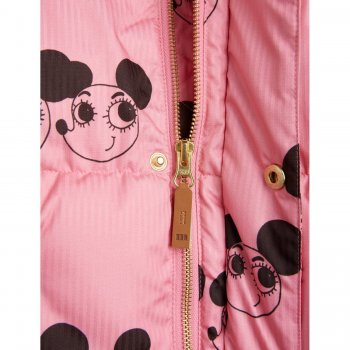 Фото 3 Куртка Mini Rodini утепленная (розовый с мышками) 76106 Mini Rodini 2171011128