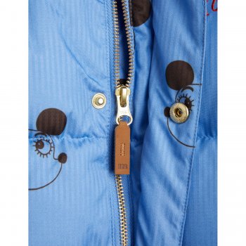 Фото 3 Куртка Mini Rodini утепленная (синий с мышками) 76110 Mini Rodini 2171011260