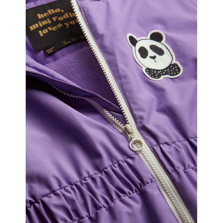 Фото 4 Куртка Mini Rodini Panda (фиолетовый с пандой) 91510 Mini Rodini 2271012245