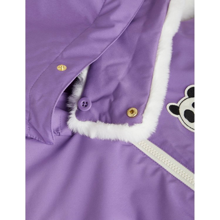 Фото 5 Куртка Mini Rodini Panda (фиолетовый с пандой) 91510 Mini Rodini 2271012245