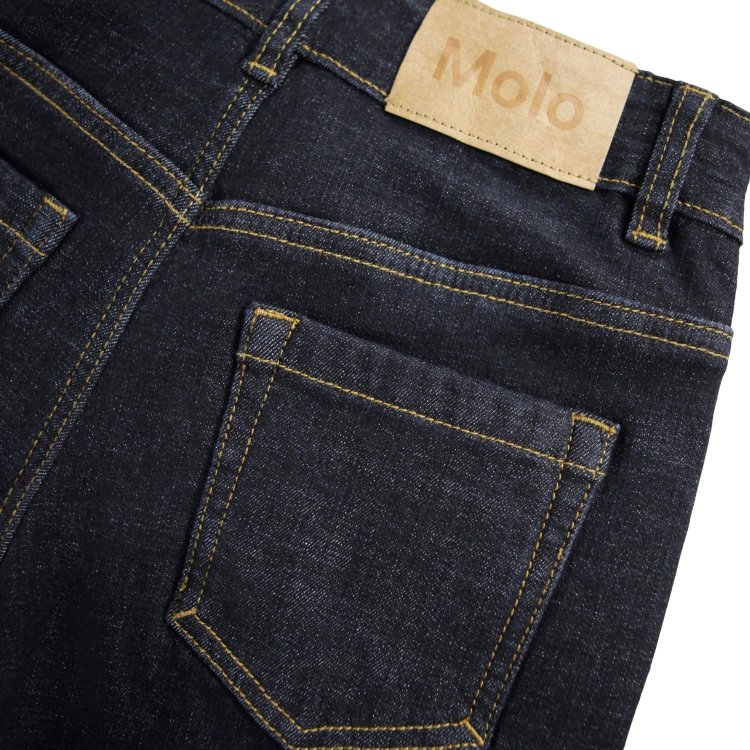 Фото 4 Джинсы Andy Warm Washed indigo (черный) 133351 Molo 1NOSI107-1406