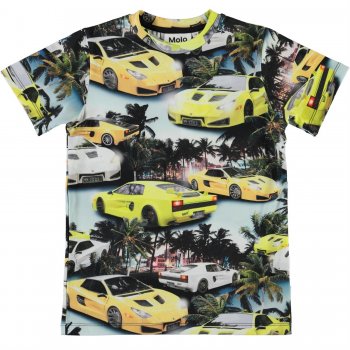 Molo Футболка Ralphie Fast Cars (машинки)